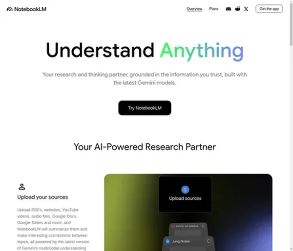 2025年最好的AI笔记工具NotebookLM