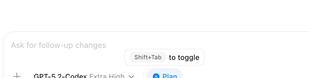 Codex App Plan Mode 计划模式