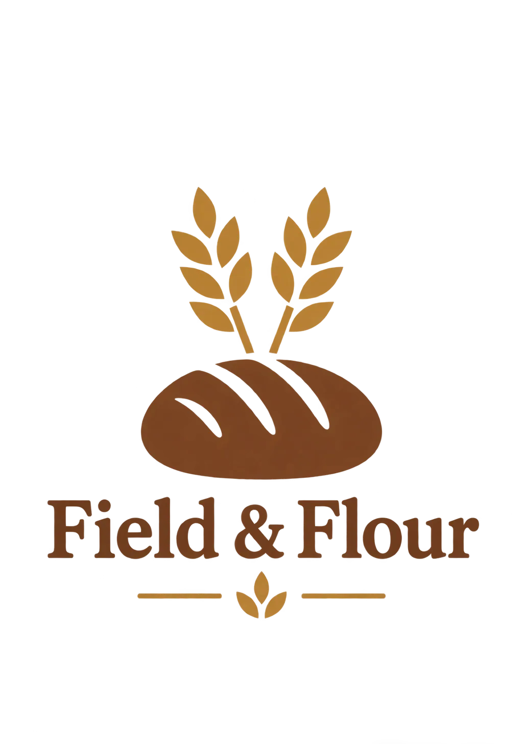 Field and Flour Logo 变体 1 Flare