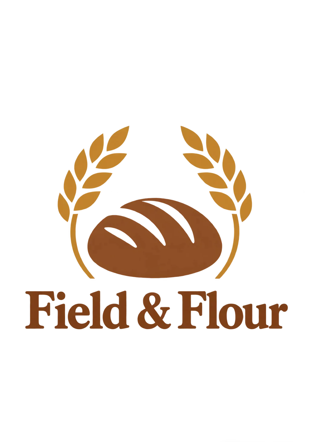 Field and Flour Logo 变体 3 Flare