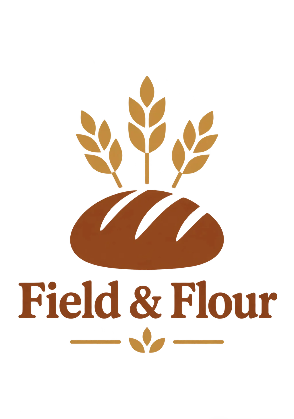 Field and Flour Logo 变体 4 Flare