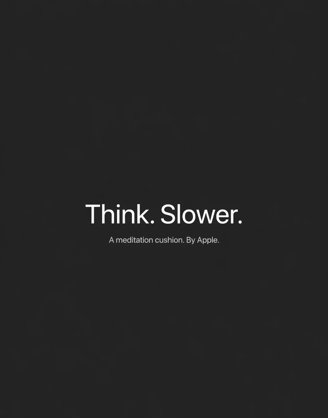 ChatGPT 生成的苹果发布会风格极简海报