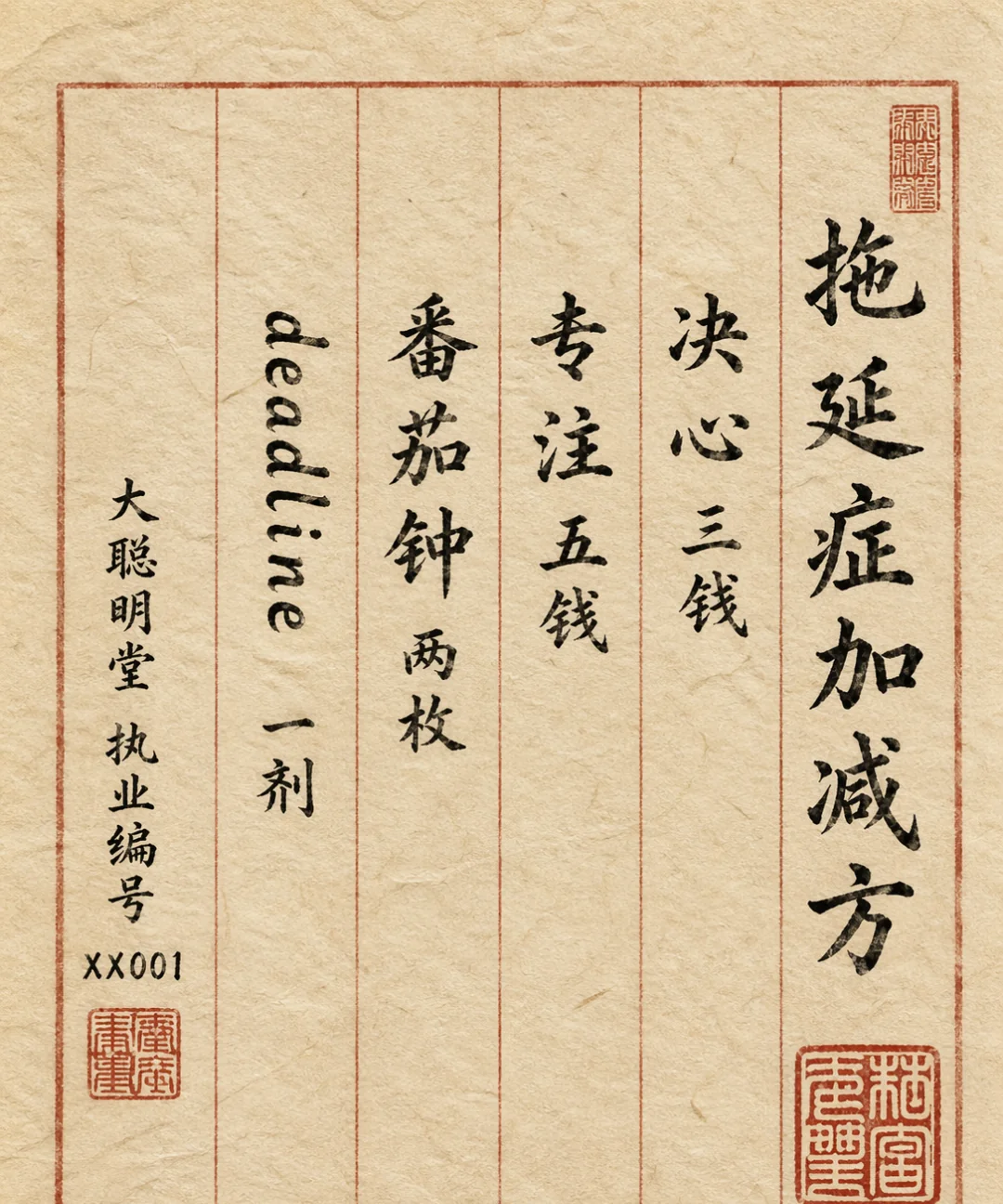 ChatGPT 生成的中医药方单创意设计