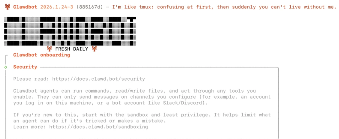 OpenClaw 安装界面